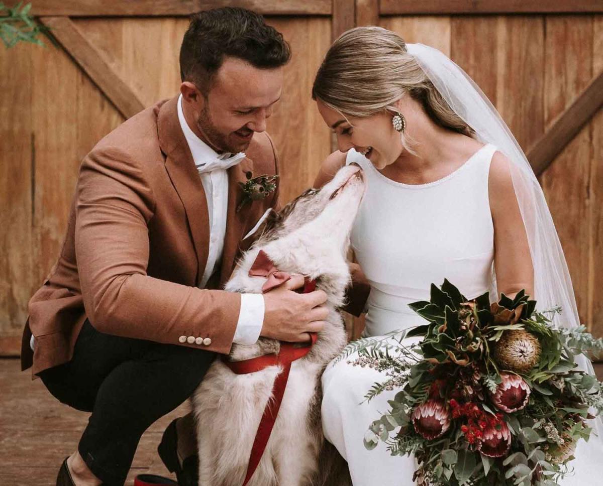 Ivory & Rose Photography - dog-friendly wedding Brisbane