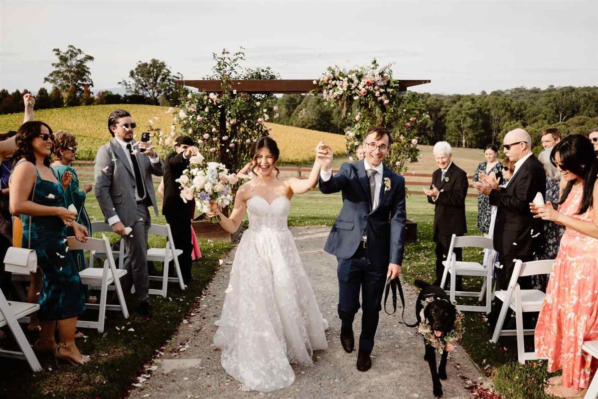 Yarra Ranges Estate - dog-friendly wedding venue Yarra Valley