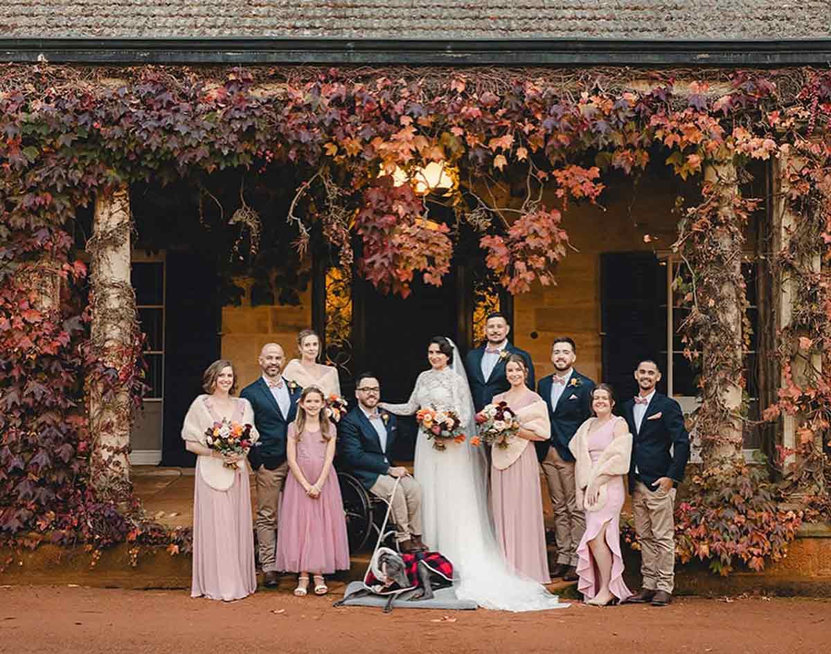 Bendooley Estate - dog-friendly wedding venue Wollongong