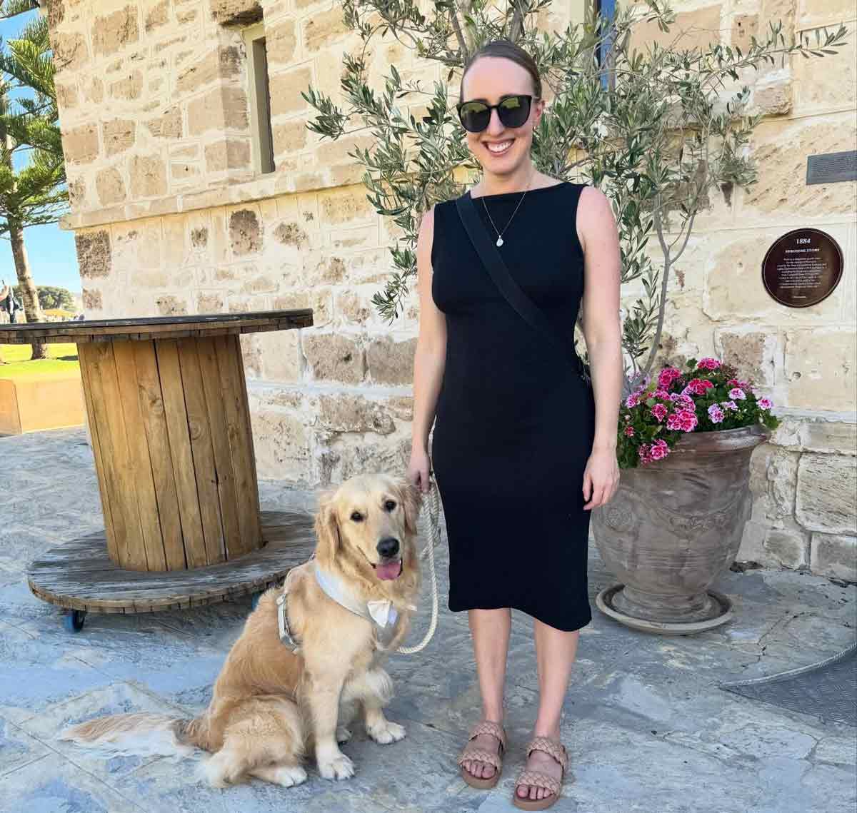 Wedding Woofs - wedding day dog chaperone Perth