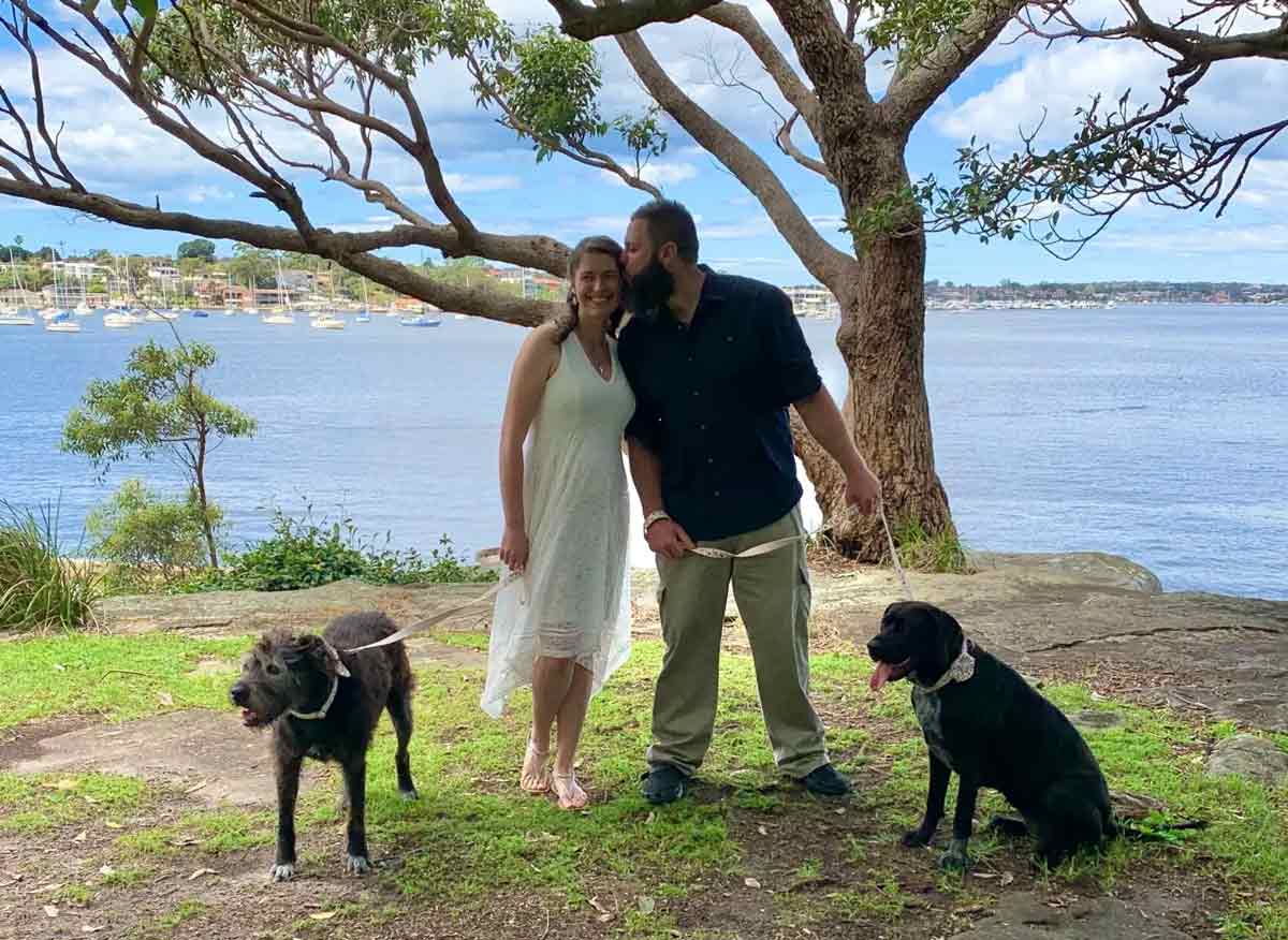 Heartfelt Celebrancy - dog-friendly wedding celebrant Marrickville