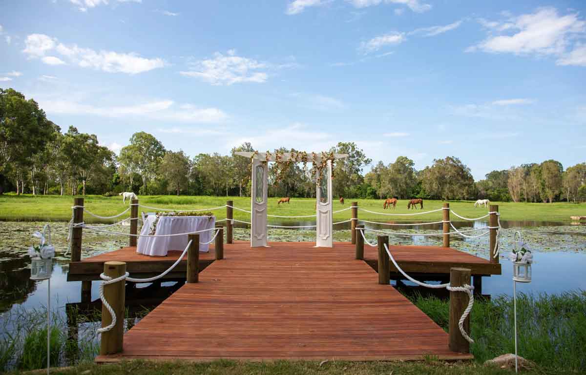Sharla Park Country Weddings - dog-friendly wedding venue Brisbane
