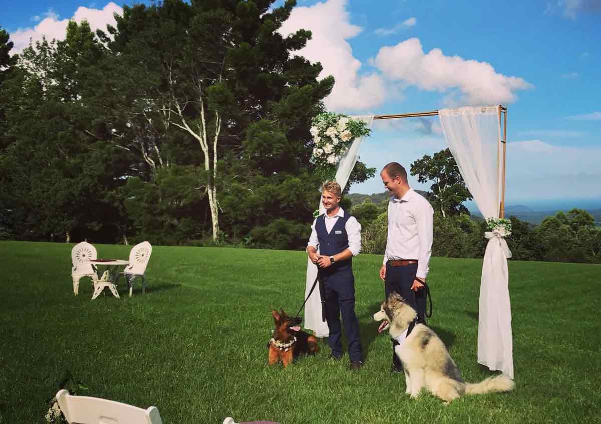 Maleny Retreat - dog-friendly wedding venue Sunshine Coast