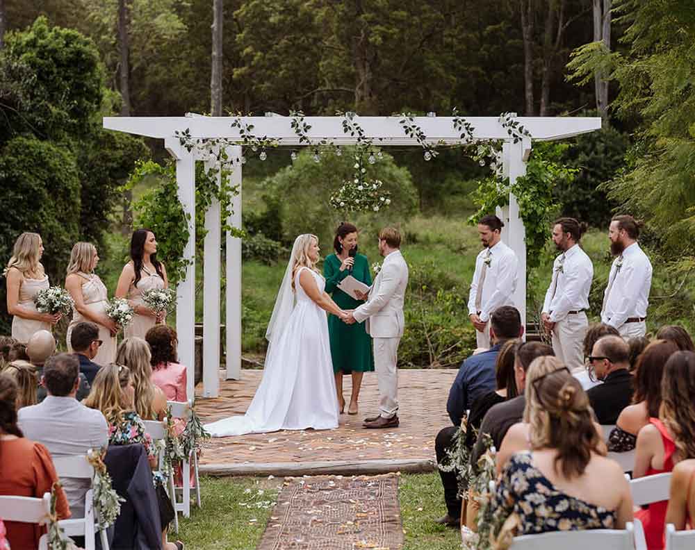 Gold Coast Farm House dog-friendly wedding venue
