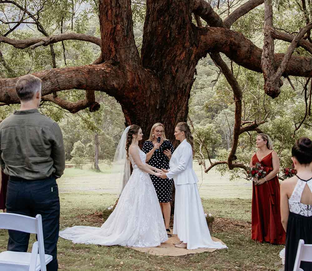 Gold Coast Farm House dog-friendly wedding venue