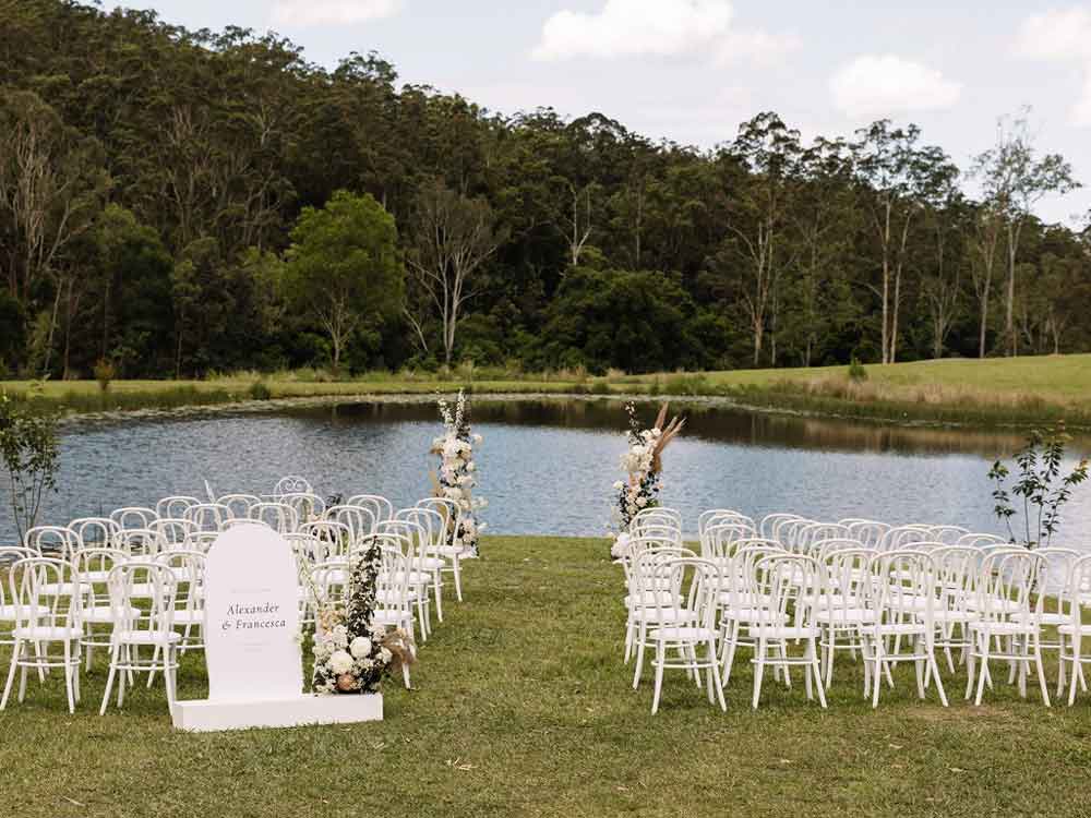 Gold Coast Farm House dog-friendly wedding venue