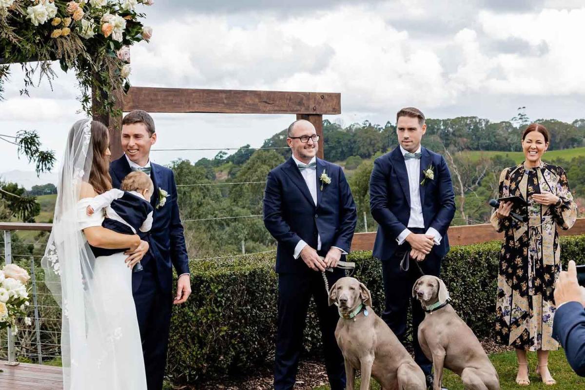 Nicole Laufer Photography - Sunshine Coast dog-friendly wedding photographer